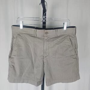 Abercrombie & Fitch Stretch Shorts Gray 33 A&F All Day Short Casual Fit